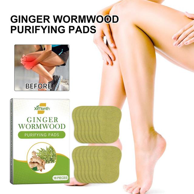 Haobuy Almohadillas purificadoras de ajenjo, parches de limpieza corporal de ajenjo natural, almohadillas purificadoras de ajenjo de jengibre Almoh... on Productcaster.