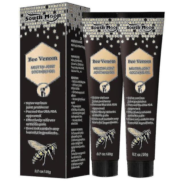 2pcs New Zealand Bee Venom Professional Treatment Geljoint And Bone Treatment Cream, Reduce Inflammation From Arthritis, Relieve Pain And Reduce Frict on Productcaster.