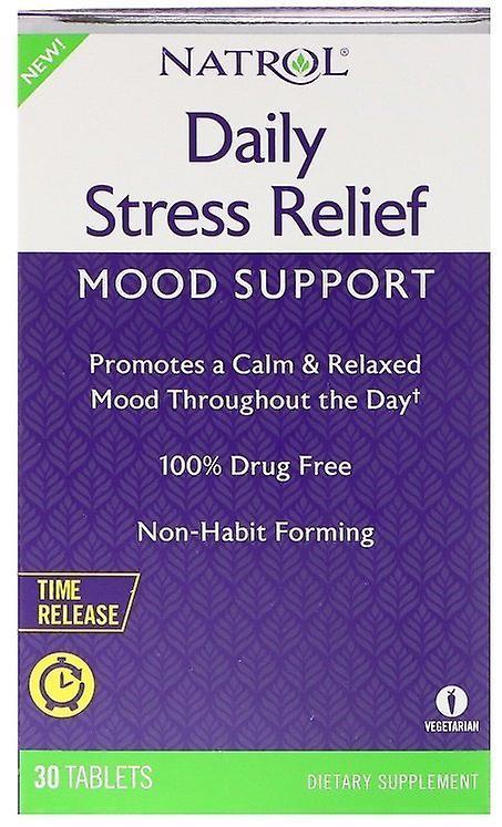 Natrol daglig stress Relief 30 tabletter on Productcaster.