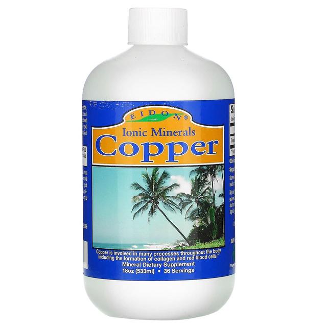 Eidon Mineral Supplements, Copper, 18 oz (533 ml) on Productcaster.