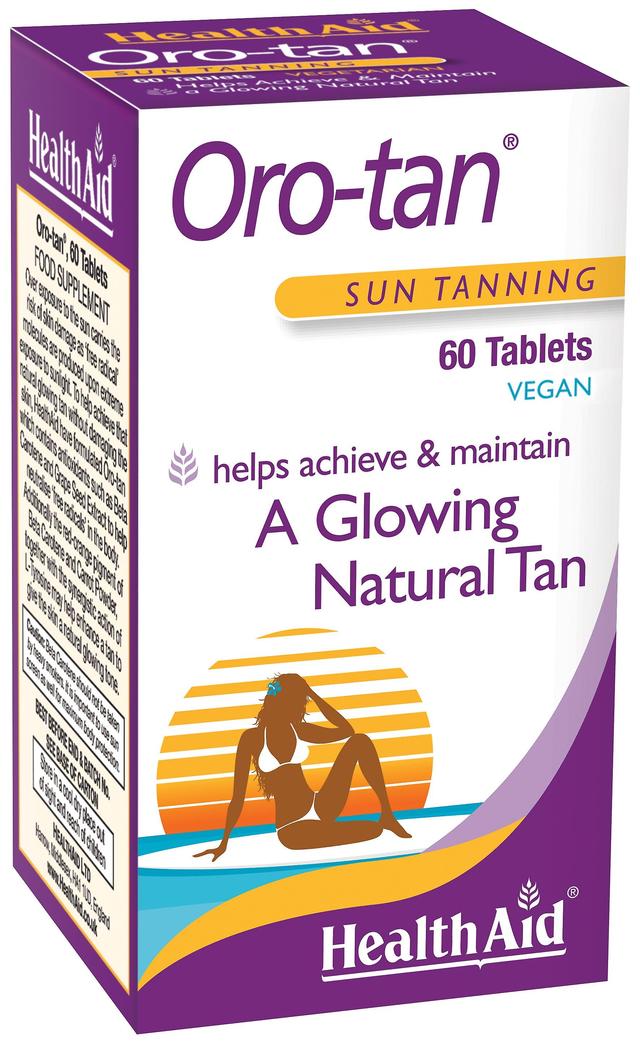 Health aid oro-tan sun tanning 60's on Productcaster.