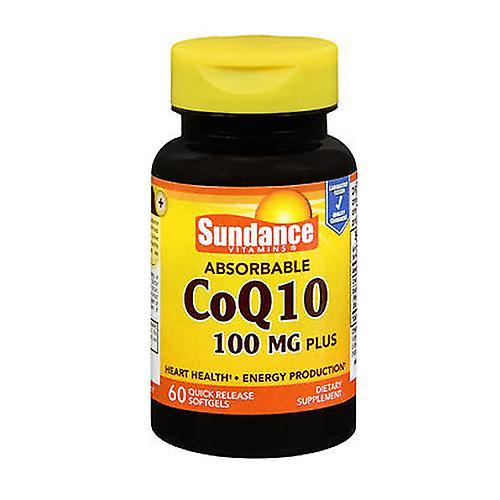 Sundance Vitamíny CoQ 10 Plus Softgels, 100 mg, 60 Tabs (Balenie po 2) on Productcaster.