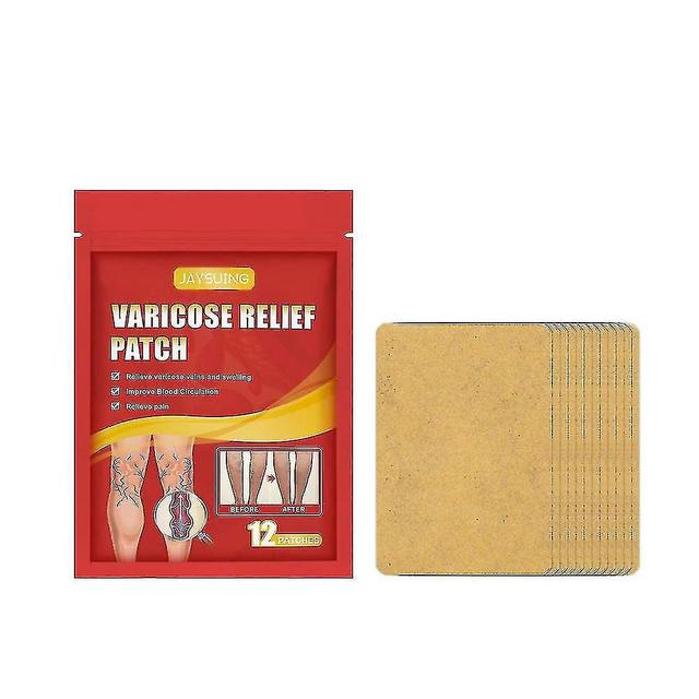 DWSM Vein Relief Patch Repair Leg Vein Protrusion Earthworm Leg Swellin -L on Productcaster.