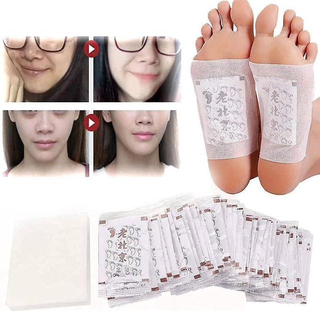 Xymcv 50-pack Of Detox Foot Patches, Soothing Detox Plaster, And Body Foot Patches To Remove Impurities, Relieve Stress, And Improve Sleep on Productcaster.