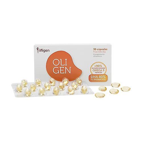 Ifigen Oligen Dha 80% Enzymatic Tg 30 capsules of 700mg on Productcaster.