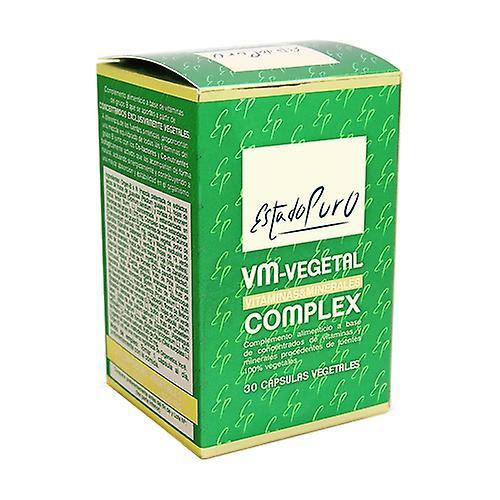 Estado Puro VM-vegetable complex 30 vegetable capsules of 575mg on Productcaster.