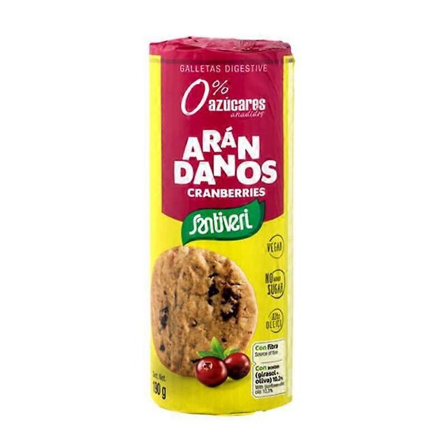 Santiveri digestive cranberry biscuits 190g on Productcaster.