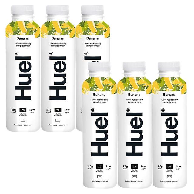 Huel Ready To Drink Complete Meal Banana Flavour (paquete de 6) 6 x 500ml on Productcaster.