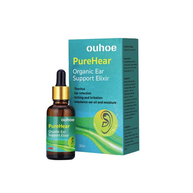 Szyskj Purehear Organic Ear Support Elixir, Natural Products Organic Ear Oil 1pcs on Productcaster.