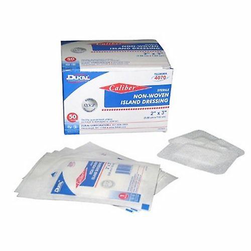 Dukal Adhesive Dressing 2 X 3 Inch Sterile, Count of 50 (Pack of 1) on Productcaster.