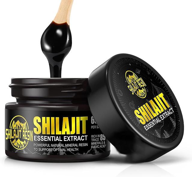 Shilajit Pure Himalayan Organic Shilajit Resin - Gold Grade 100% Shilajit Supplement - Natural Shilajit Resin With 85+ Trace Minerals Fulvic Acid 1pcs on Productcaster.