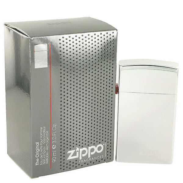 Zippo Silver Eau De Toilette Spray Recargable 3 Oz Para Hombres on Productcaster.