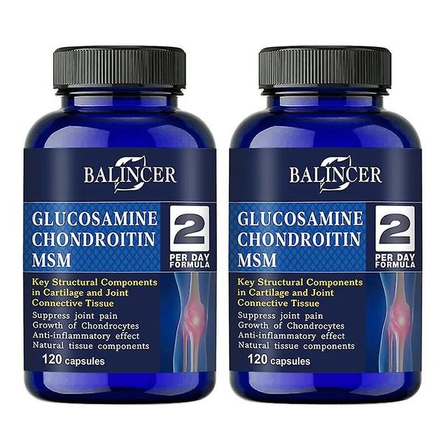 Venalisa Balincer Glucosamina Condroitina MSM, 120 capsule, per la salute delle articolazioni e del ginocchio, Sistema immunitario, Non OGM, Senza ... on Productcaster.