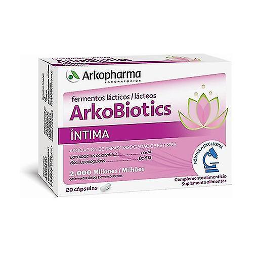 Arkopharma Arkobiotics Intimate Flora 20 capsules on Productcaster.