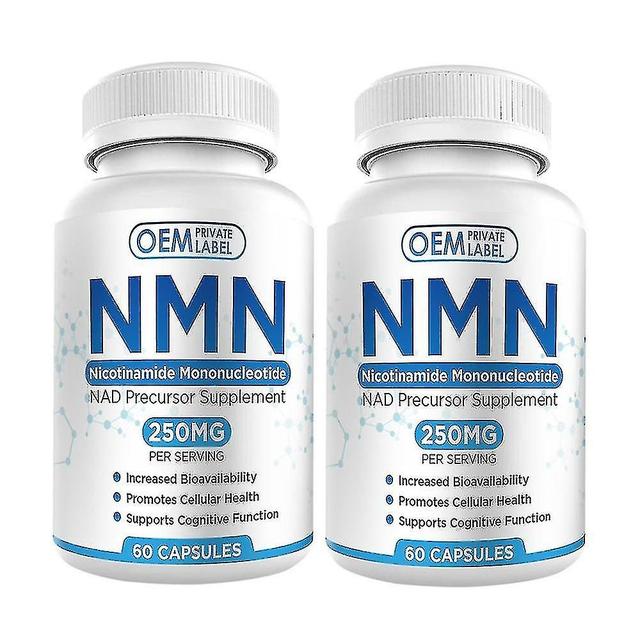 1-3bottle Nmn Capsules 500mg 20 Certified 99.95% Nicotinamide Mononucleotide Dna Repair 2Bottle on Productcaster.