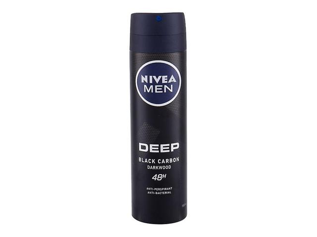 Nivea - Men Deep Black Carbon 48H - For Men, 150 ml on Productcaster.