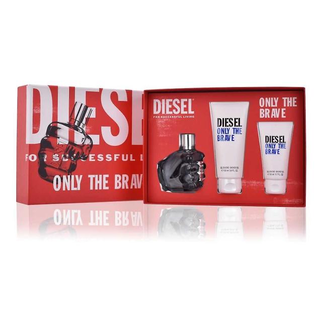 Men's Perfume Set Diesel Only the Brave 3 Pieces on Productcaster.