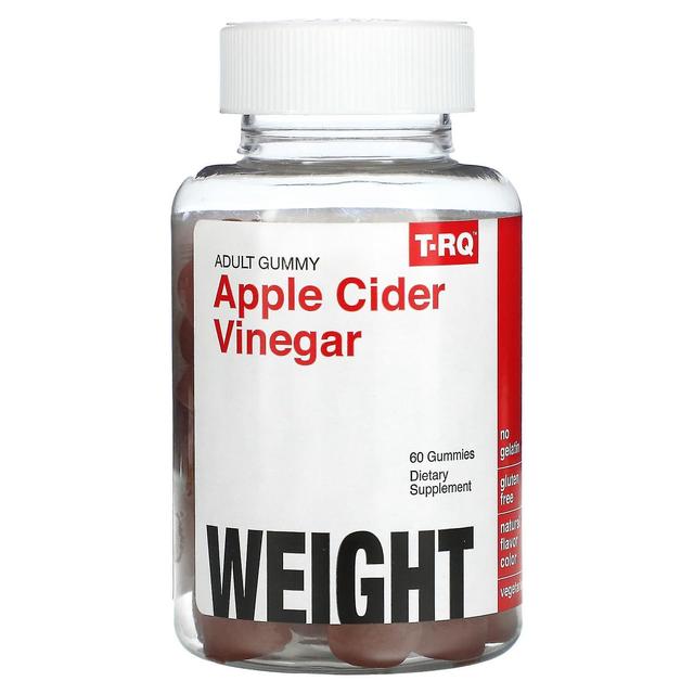 T-RQ, Adult Gummy, Apple Cider Vinegar, 60 Gummies on Productcaster.