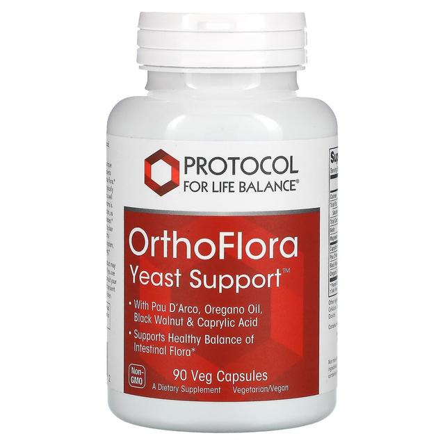 Protocol for Life Balance, OrthoFlora Yeast Support, 90 Veg Capsules on Productcaster.