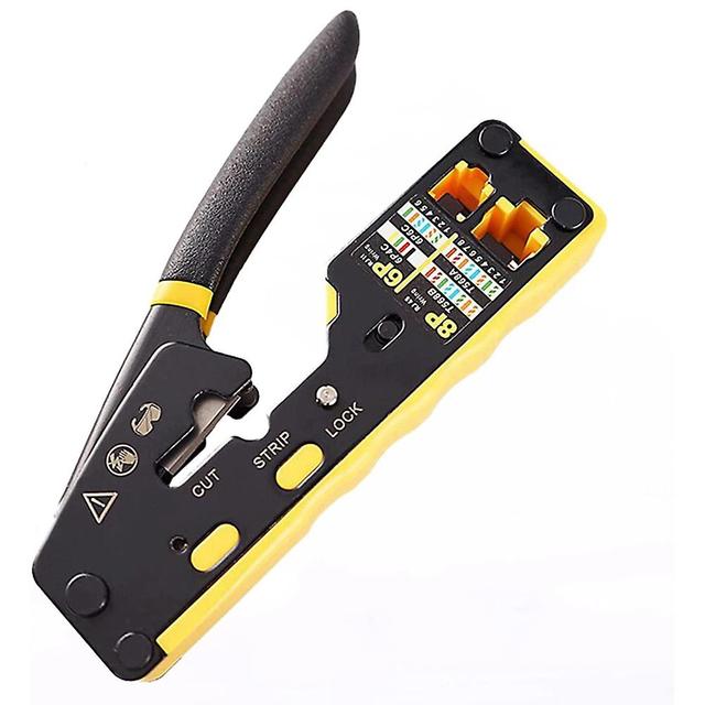 Networks Cable/8p6p Networks Plug Wire Strippers Rustproof Manual Stripping Cutter For Networks Repair A on Productcaster.