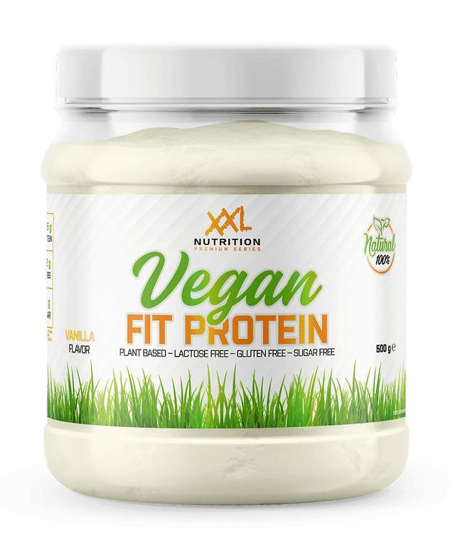 XXL Nutrition Vegan fit protein 500g - xxl voeding on Productcaster.