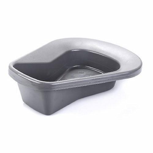 McKesson Stackable Bedpan Graphite, Graaf van 50 (Pack van 1) on Productcaster.