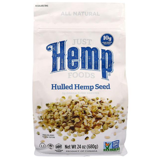 Just Hemp Foods, Hulled Hemp Seeds, 1.5 lbs (680 g) on Productcaster.