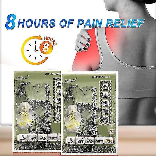 8pcs/bag Chinese Medical Scorpion Venom Extract Plaster Rheumatoid Arthritis Periarthritis Pain Relief Patch Lumbar Health Care Hk | Fruugo Nz on Productcaster.