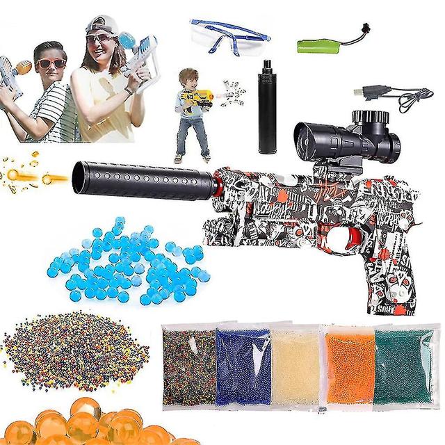 Timei Elektrisk Gel Ball Blaster - Splatter Ball Blaster med 50000 Gel Balls Zhexin on Productcaster.