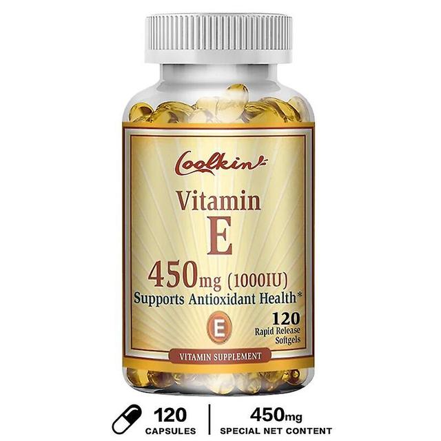 Vorallme Vitamin E Capsules 450 Mg, Antioxidant Supplement 120 Capsules on Productcaster.