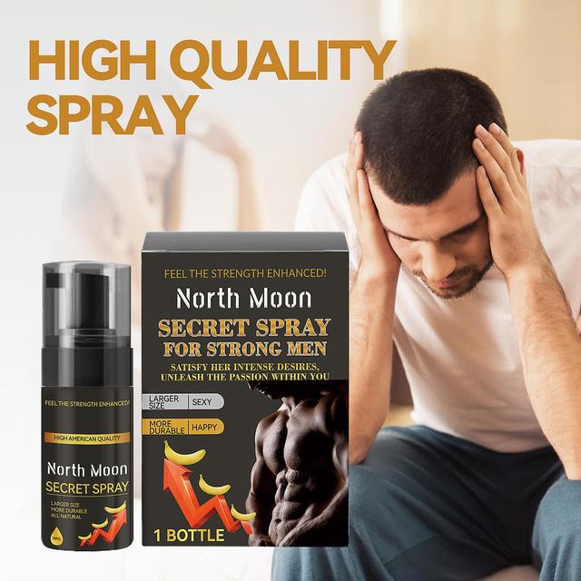 North Moon Men's Care Spray Massage pour hommes Renforcement du corps Vitalité Supplément de santé doux longue durée 1PCS on Productcaster.