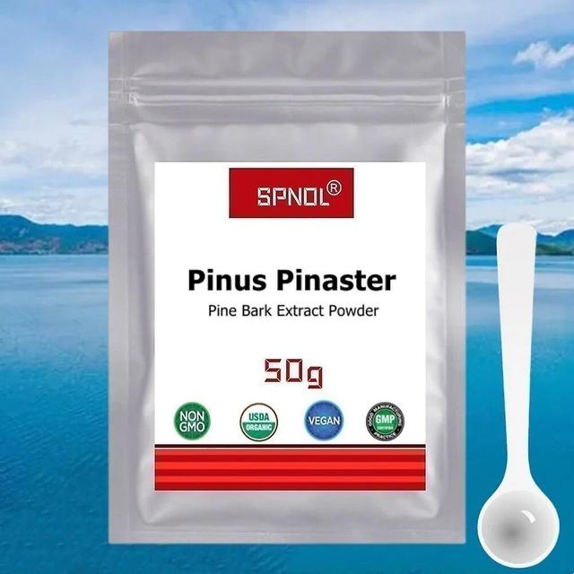 Huamade Pinus Pinaster Extrakt Pulver/Pinus Pinaster Rinde/Knospenextrakt/Küstenkiefernextrakt Pulver Aufhellung und Sommersprossen/Antioxidans 200g on Productcaster.