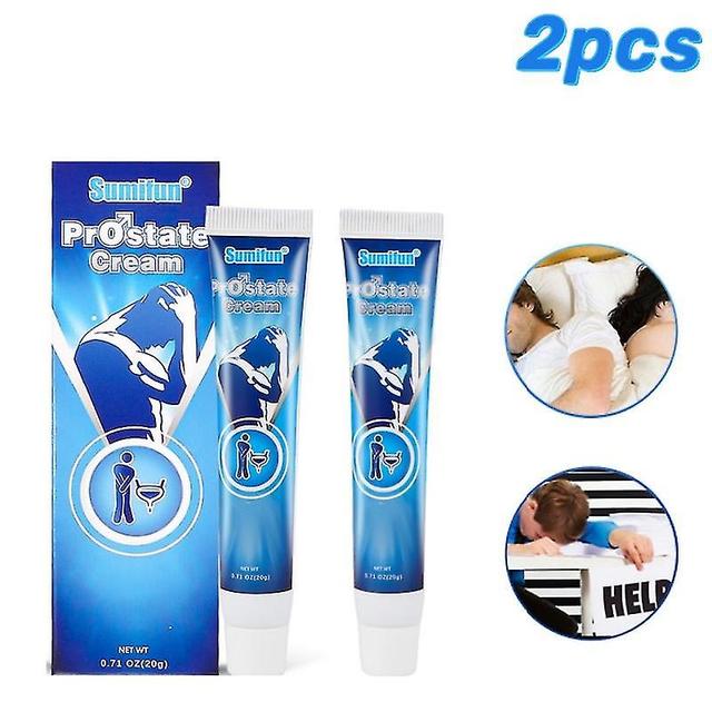 2pcs Prostatitis Prostate Treatment Men Prostatic Navel Cream Strengthen Men Urinary Health Relieving Discomfort on Productcaster.