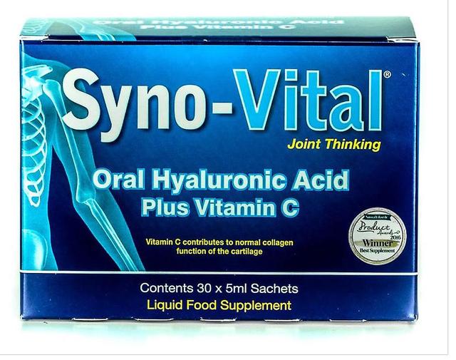 Syno-vital oraal hyaluronzuur plus vitamine C-zakjes on Productcaster.