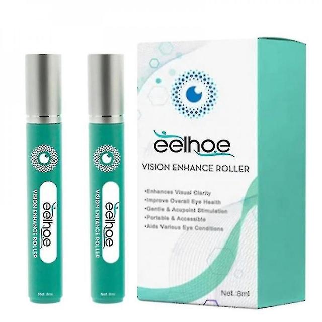 2pcs New Eye Vision Enhance Roller Vision Relief Eye Dryness Fatigue Care F[P on Productcaster.