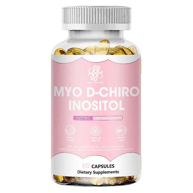 Myo-inositol&d-chiro Inositol Capsule With Folate Supports Hormone Balance & Ovarian Function,fertil one bottle 60pcs on Productcaster.