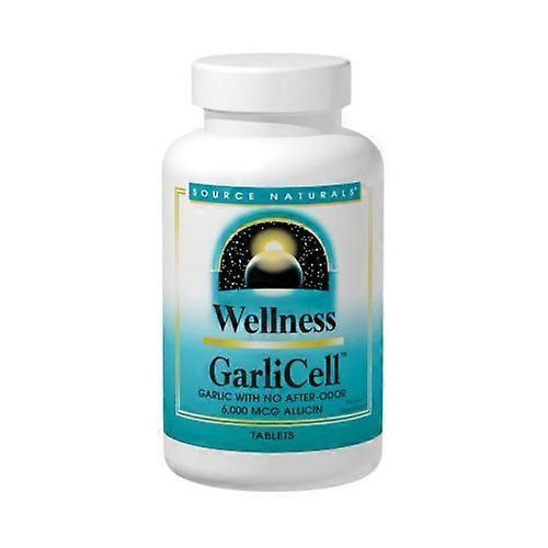 Source Naturals Wellness GarliCell, 6,000 mcg Allicin, 90 Tabs (Pack of 1) on Productcaster.