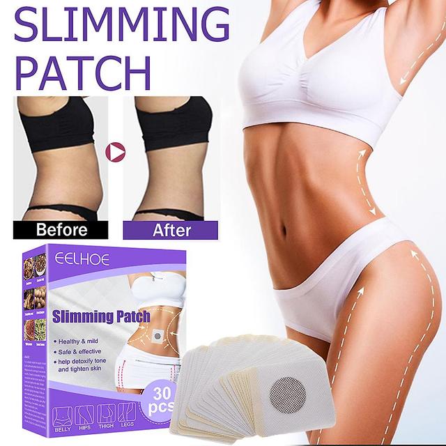 Sslzw 30pcs Navel Sticker Slim Patch Fat Burning Losing Weight Cellulite Belly Paste on Productcaster.