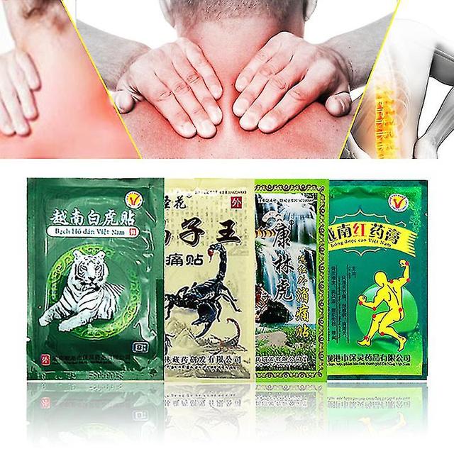 Jingdong 8pcs/bag Far Ir Treatment Tiger Balm Plaster Muscular Pain Stiff Shoulder Patch Relief Spondylosis Health Care Product Hk MULTI on Productcaster.