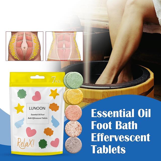 unbrand Soins de beautéBain de pieds aux huiles essentielles, comprimés effervescents, poudre pour les pieds, bain de pieds aux herbes, comprimés d... on Productcaster.