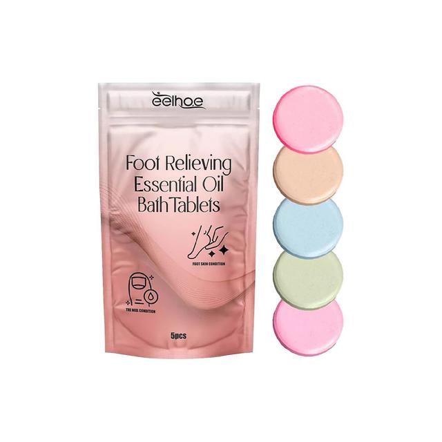 Foot Bath Essence Effervescent Tablets Essential Oil Foot Bath Soaking Essence Helps Restore Foot Vitality on Productcaster.