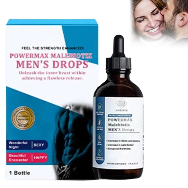 Szyskj Powermax Malebiotix Mens Drops, Secret Drops For Strong Men, Secret Happy Drops, Powermax Malebiotix Men's Drops Super-potent Version on Productcaster.