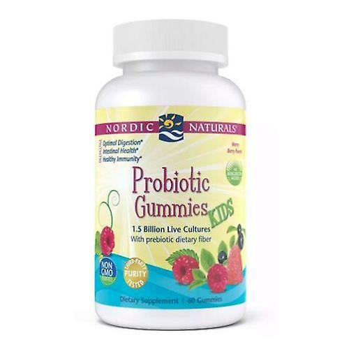 Nordic Naturals Probiotische Gummies KIDS, 60 Count (Pack van 3) on Productcaster.