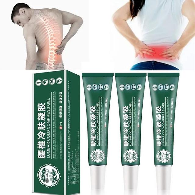 3pcs 20g Lumbar Spine Cold Compress Gel Spine Joint Pain Ointment Lumbar Disc Herniation Relieves Cervical Pain Reduces Joint Pain on Productcaster.