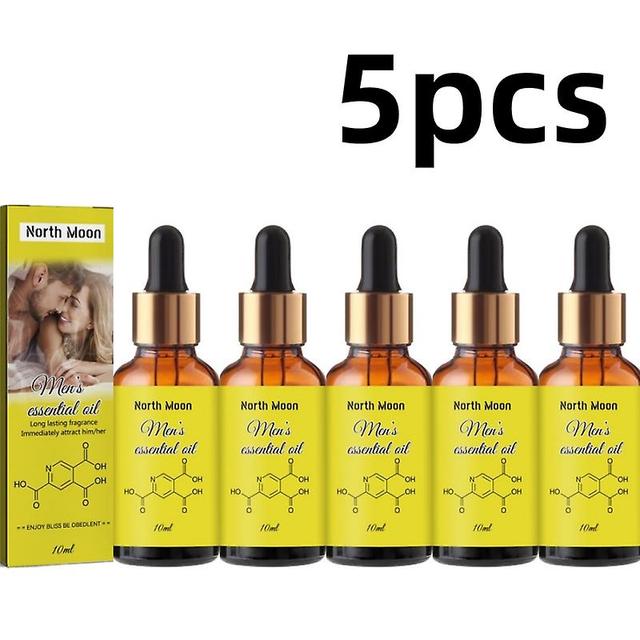 Flirtendes Parfüm-Pheromon für Männer, um Frauen anzuziehen Lang anhaltend Androstenon Sexy Parfüm Körper Essential Sexuell stimulierend 5pcs on Productcaster.