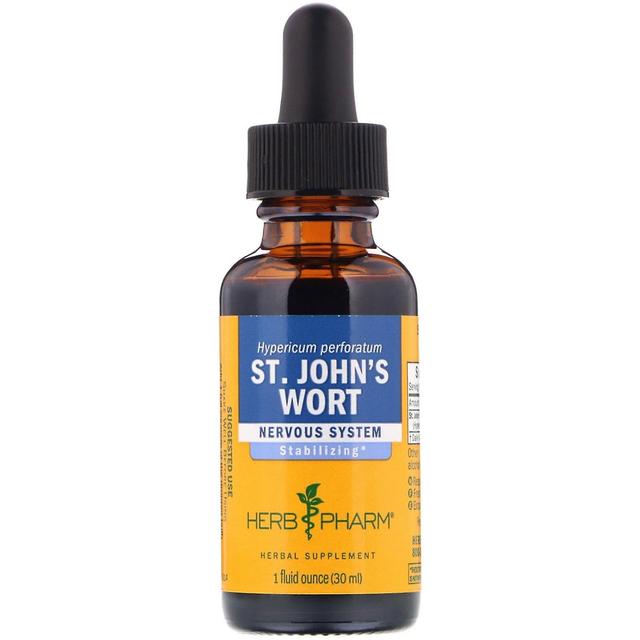 Herb Pharm, St. John's Wort, 1 fl oz (30 ml) on Productcaster.