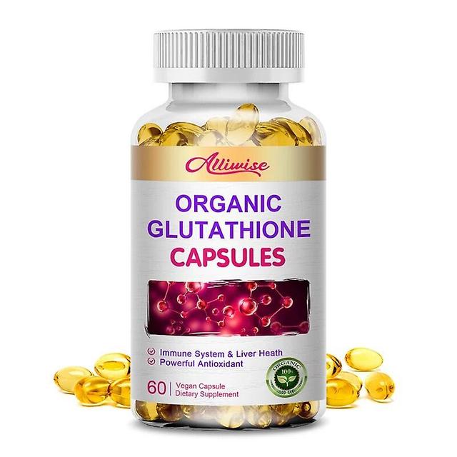 Glutathione Supplement Master Antioxidant for Optimal Cell Protection Liver Detox Cardiovascular Health Brainand ImmuneTIB TIB . 120pc on Productcaster.