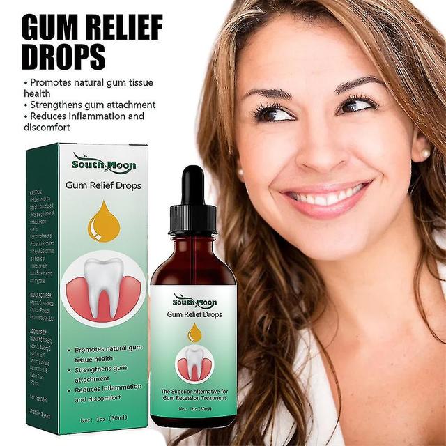 Kry Gum Regrowth Drops, Natural Gum Restore Liquid Mouthwash, Gum Therapy Gel Receding Gum Repair Treatment New on Productcaster.