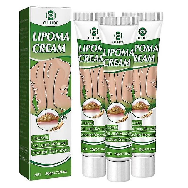 3pcs Lipoma Removal Cream Lipolysis Fat Lump Nodule Pain Relief Plaster Treat Skin Swelling Cellulite Ointment Tumor Tubercle Care -GSL on Productcaster.