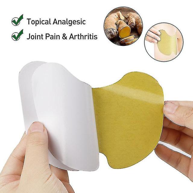 6/12/24pcs Wormwood Knee Joint Analgesic Patch For Knee Arthritis Rheumatoid Joints Pain Relief Extract Medical Plaster C2093 on Productcaster.